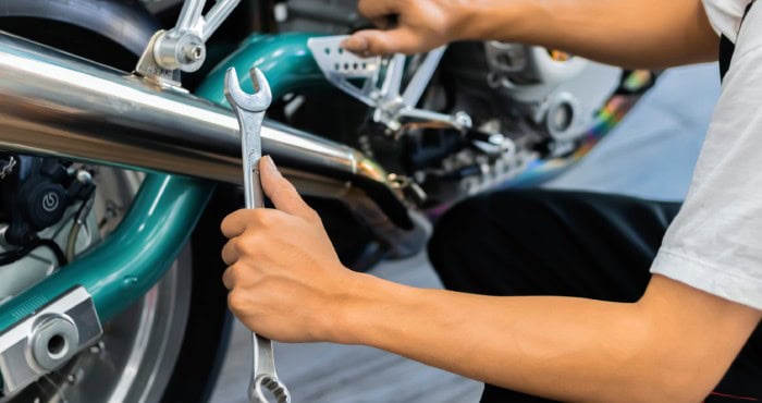 motorcycle dent repair