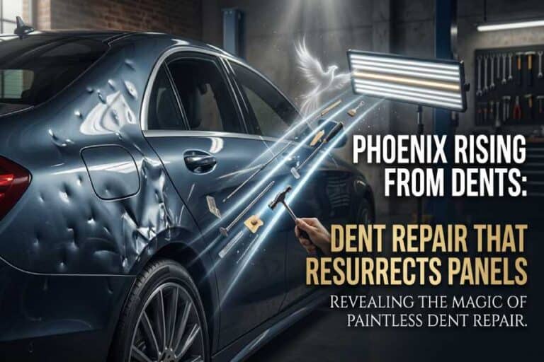 Phoenix Rising From Dents: Dent Repair That Resurrects Panels